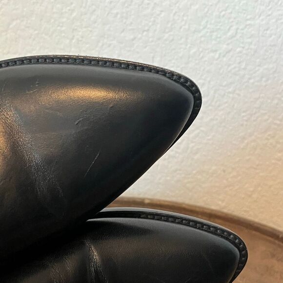 ATP Atelier All Tomorrow's Parties Black Leather Anzi Mules Women's Size 35 US 5 - Picture 6 of 11